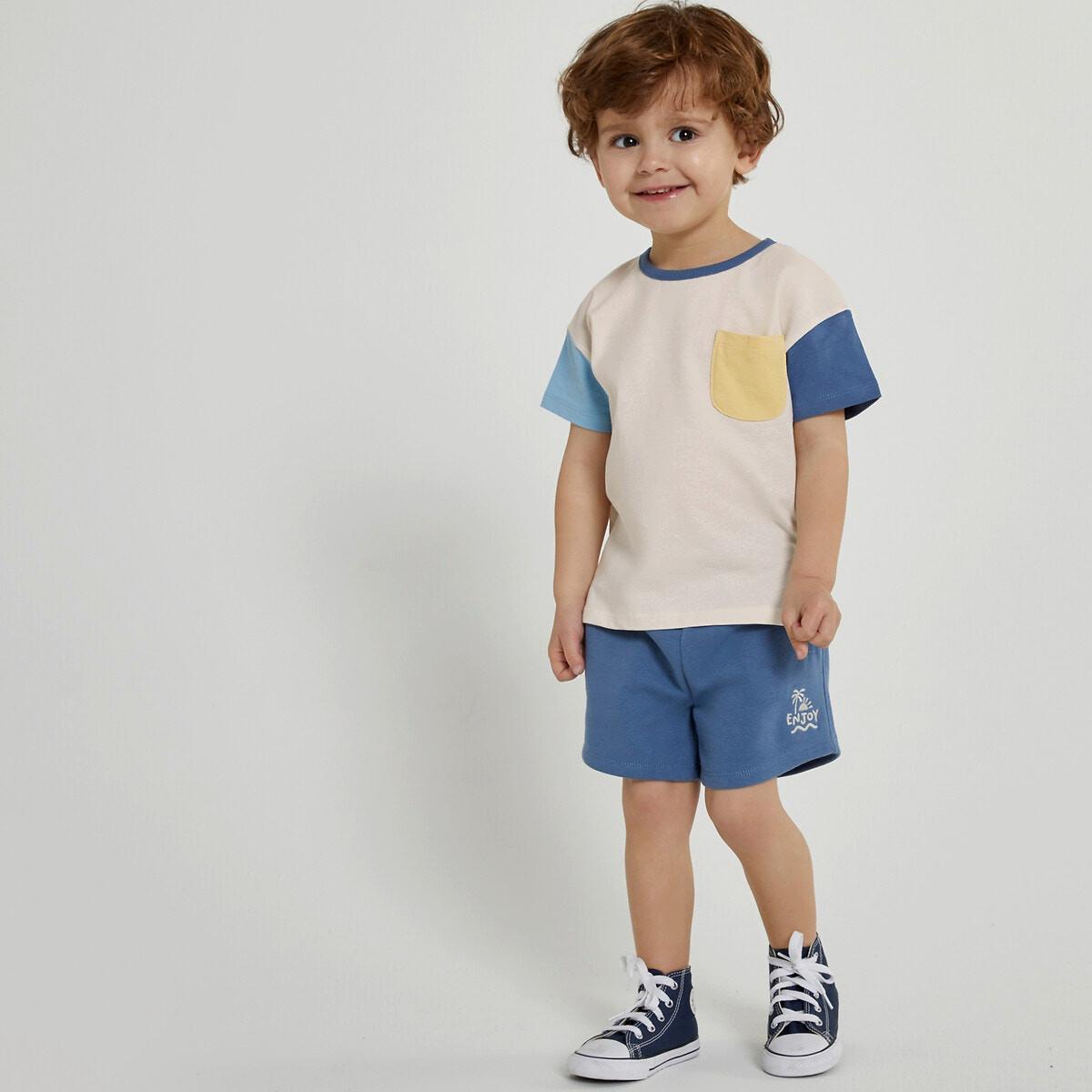 Image of T-shirt Mit Rundem Ausschnitt Unisex Weiss 12 mese