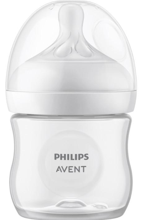 Image of Philips Avent Natural Response Babyflasche, 125ml, 0m+ (2 Stk) Unisex 125ml