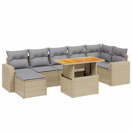 VidaXL Garten sofagarnitur poly-rattan  