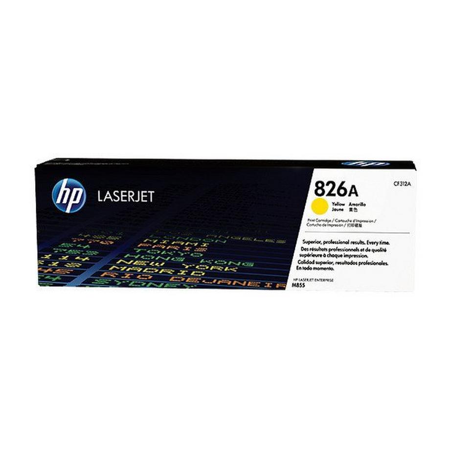 HP Toner 826A yellow CF312A CLJ Enterprise M855 31'500 S.