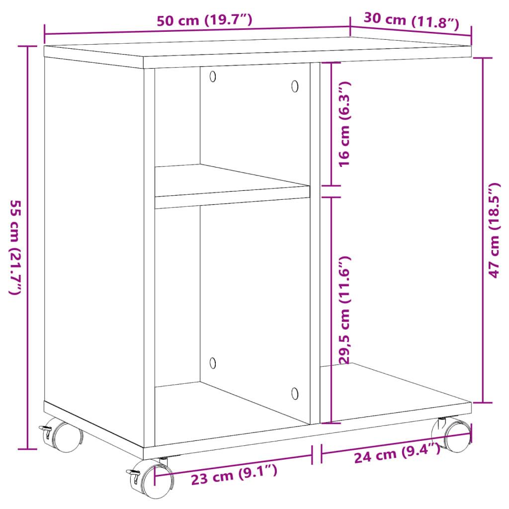 VidaXL Beistelltisch holzwerkstoff  