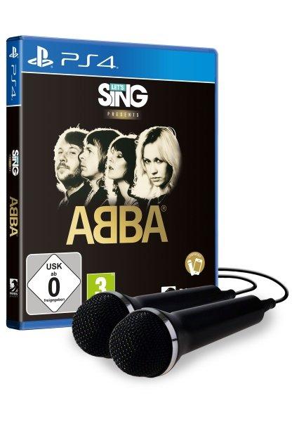 Koch Media  Let's Sing ABBA + 2 Mics Standard Allemand PlayStation 4 