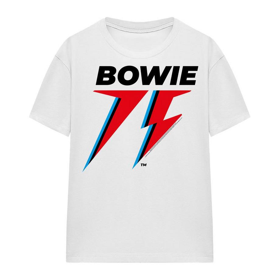 David Bowie 75 Bedrucktes T-Shirt  