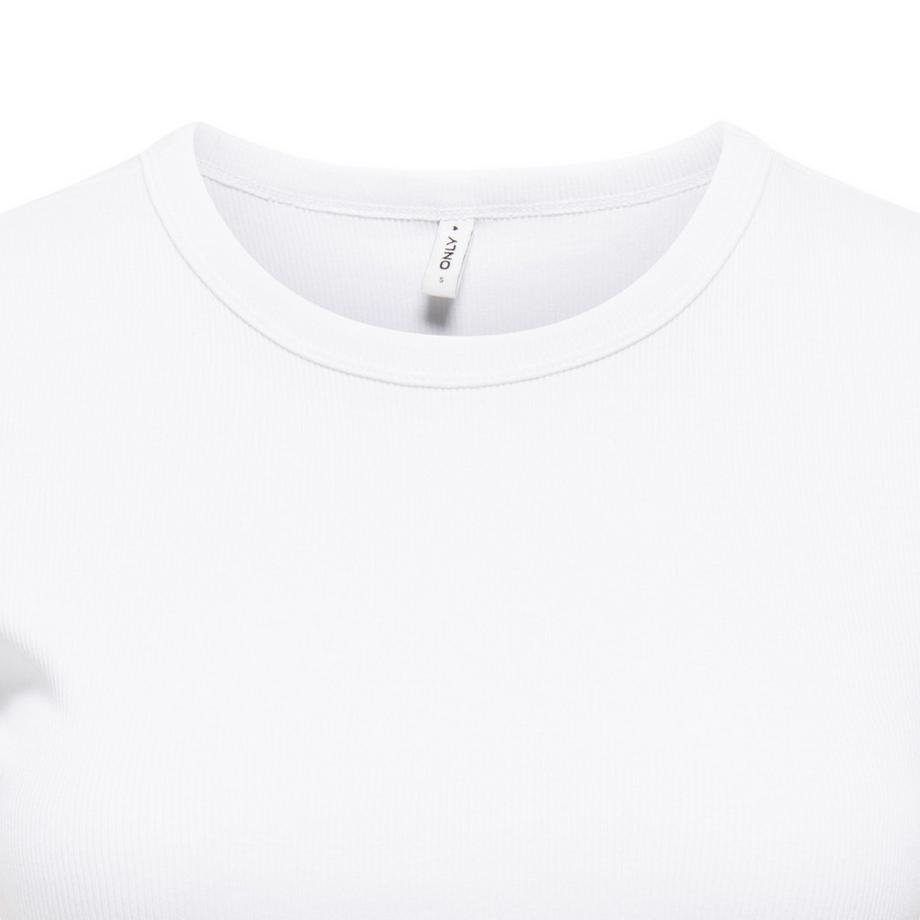 ONLY T-Shirt  3er Pack Bequem sitzend-ONLVAL LIFE O-NECK TOP 3P  
