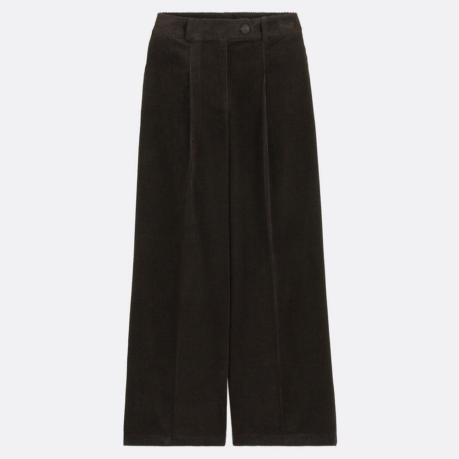 La Redoute Collections Weite Cordhose mit Bügelfalte  