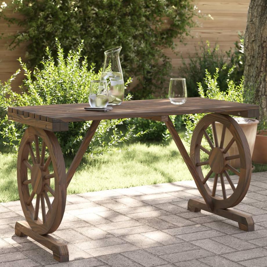 VidaXL Gartentisch holz  