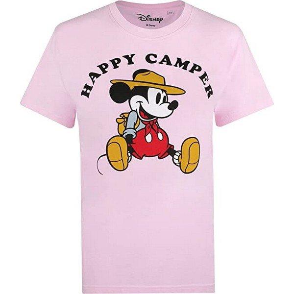 Image of Happy Camper Tshirt Damen Hellrosa M