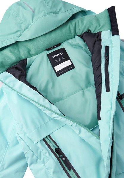 Reima  tec Mädchen Skijacke Posio Light turquoise 