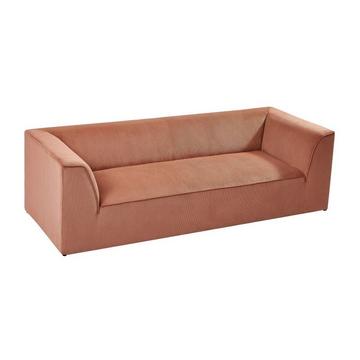 Sofa 3-Sitzer - Cord - Terracotta - MERANZA von Pascal Morabito