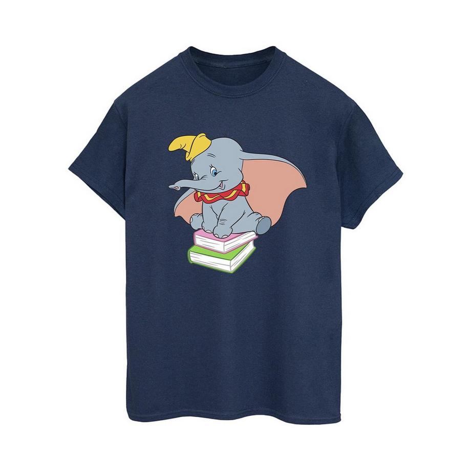 Disney Dumbo Sitting On Books T-Shirt  