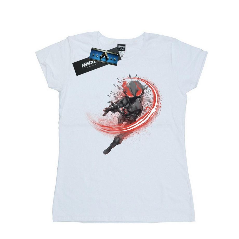 DC COMICS Aquaman Black Manta T-Shirt Stampata  