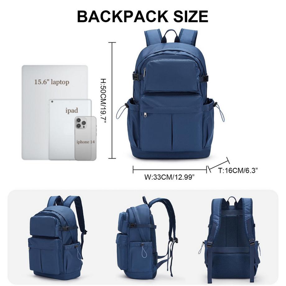 Only-bags.store Casual Travel Daypack Laptop Rucksack  