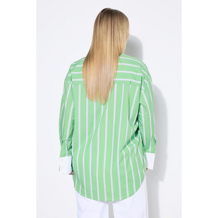 Studio Untold Camicia a righe oversize maniche lunghe  