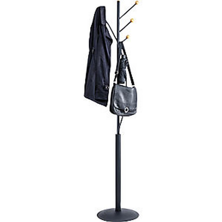 Maul Portemanteau MAULaura, avec 4 patères, noir / marron.  