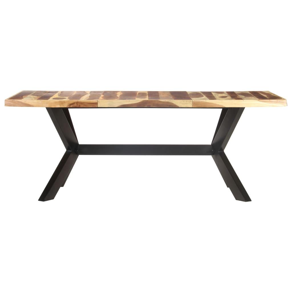 VidaXL Table de salle à manger bois  