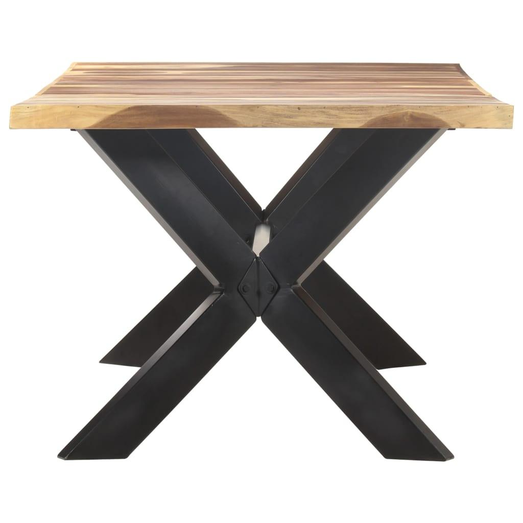 VidaXL Table de salle à manger bois  