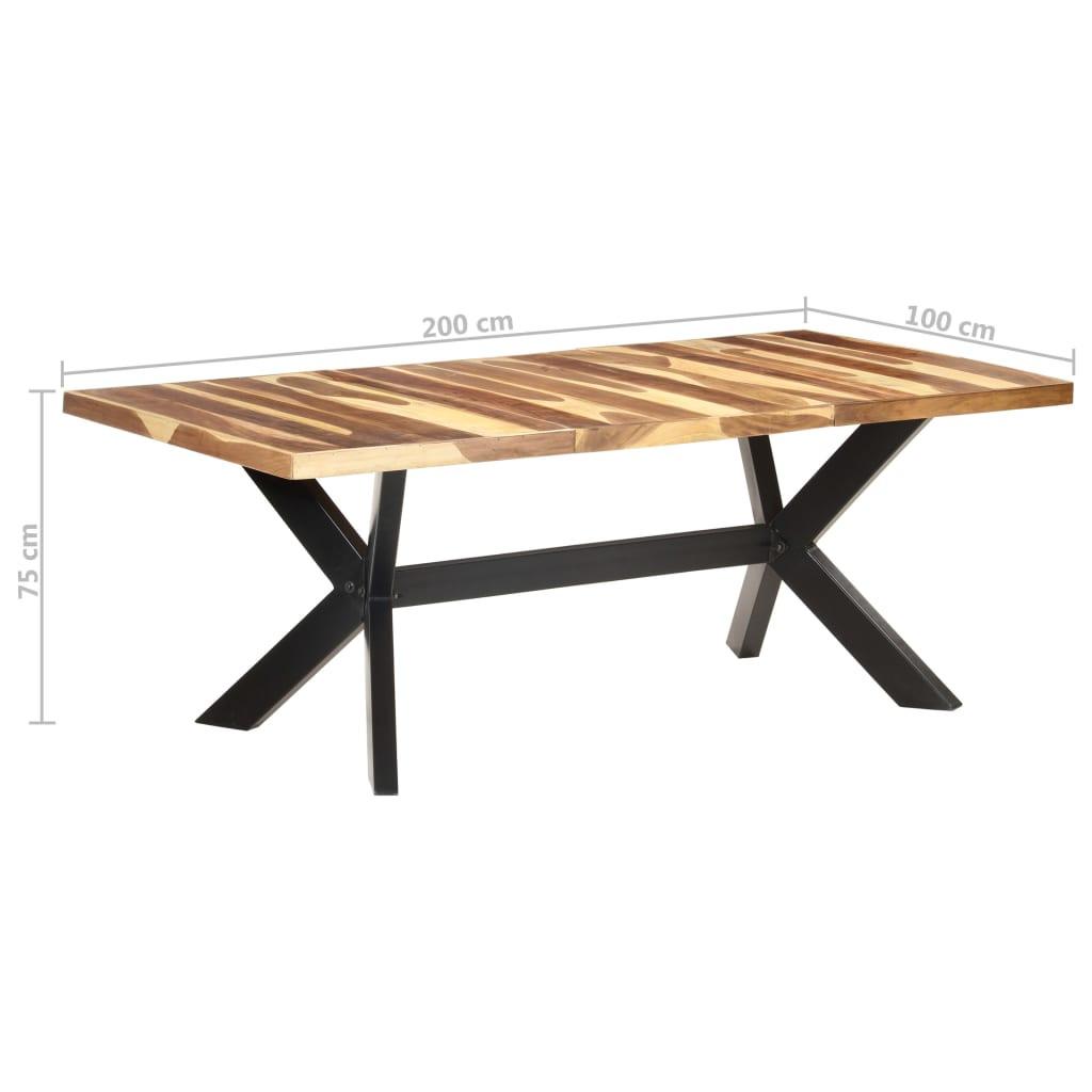 VidaXL Table de salle à manger bois  