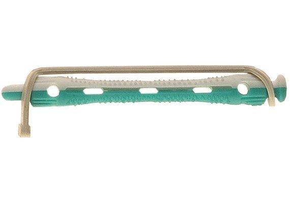 Image of Bigudi Plastic Kurz Nr. 14 Weiss-grün Damen Grün ONE SIZE