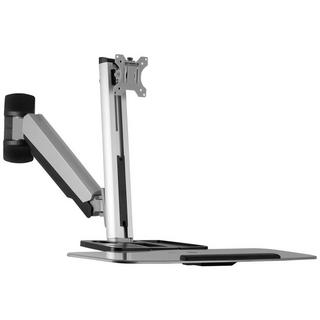 SpeaKa Professional  SP-MM-705 1fach Monitor-Wandhalterung 33,0 cm (13) - 81,3 cm (32) Silber Höhenverstellbar 