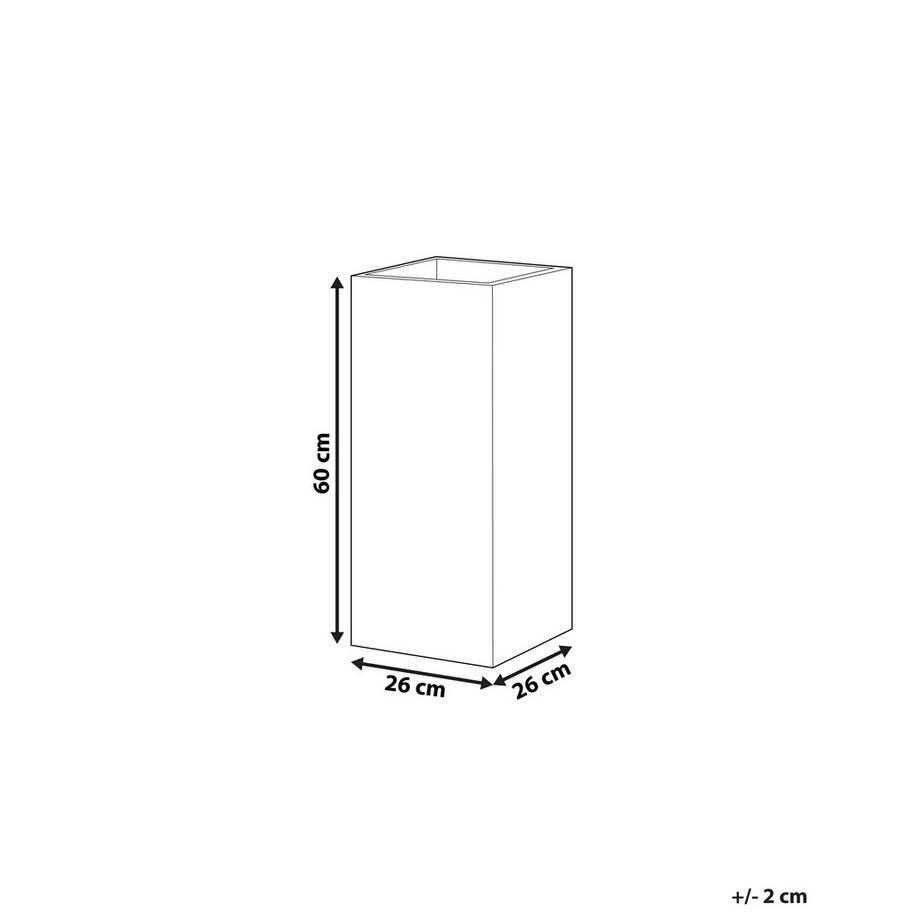 Beliani Cache-pot en Fibre d'argile  DION  