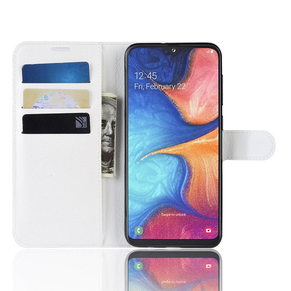 Cover-Discount  Custodia Galaxy A20E - Custodia in Pelle con Slot per Carte di Credito 