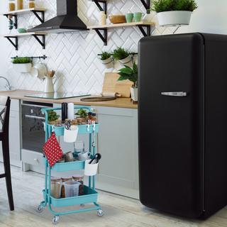 Northio Carrello con 3 ripiani  