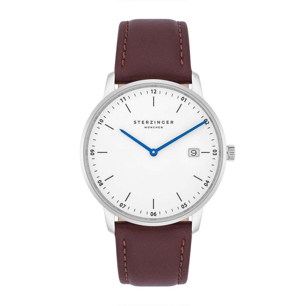 Image of Armband-uhr Zeitmesser Herren Silber 21cm