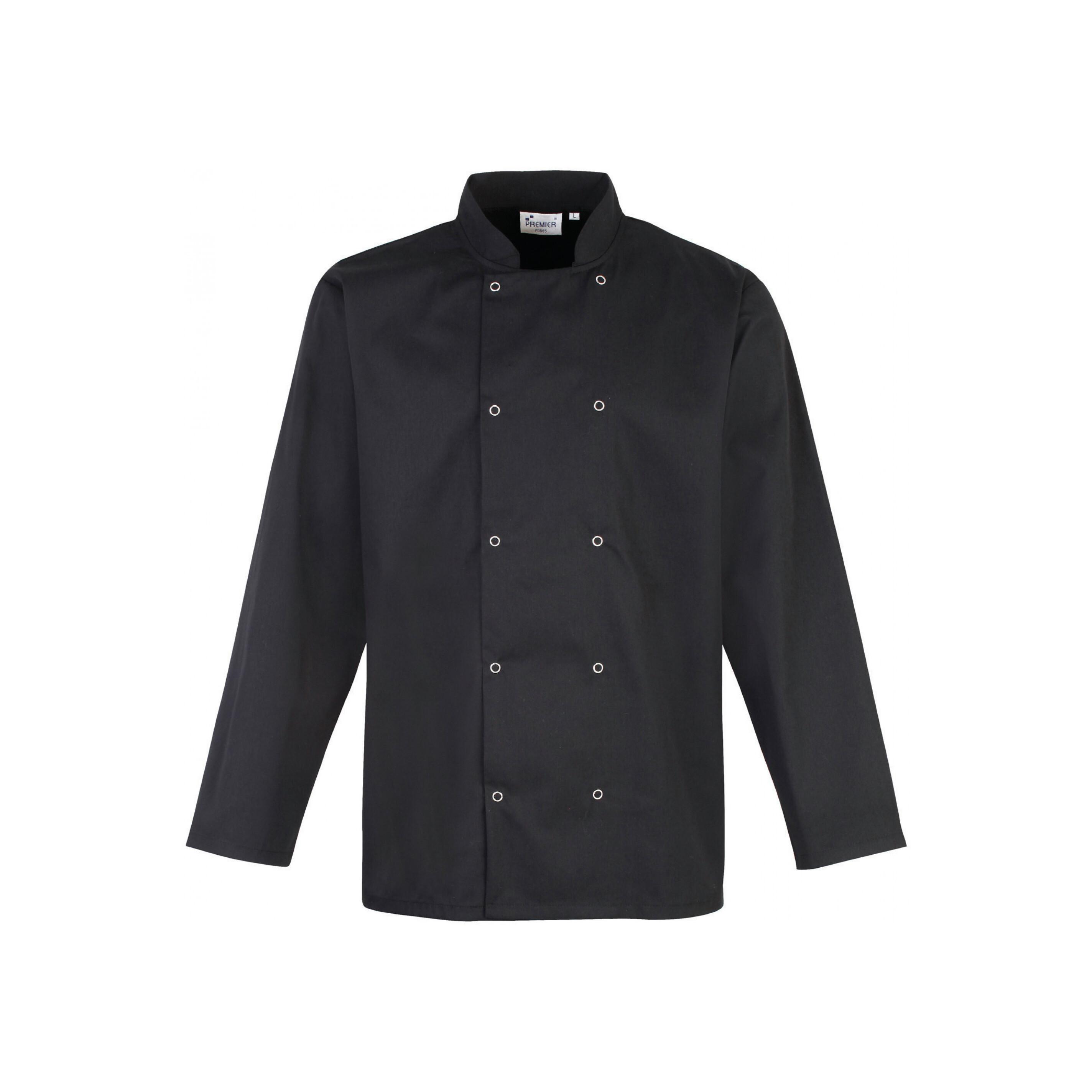 Image of Kochjacke Mit Druckknöpfen Langarm Unisex XXXL