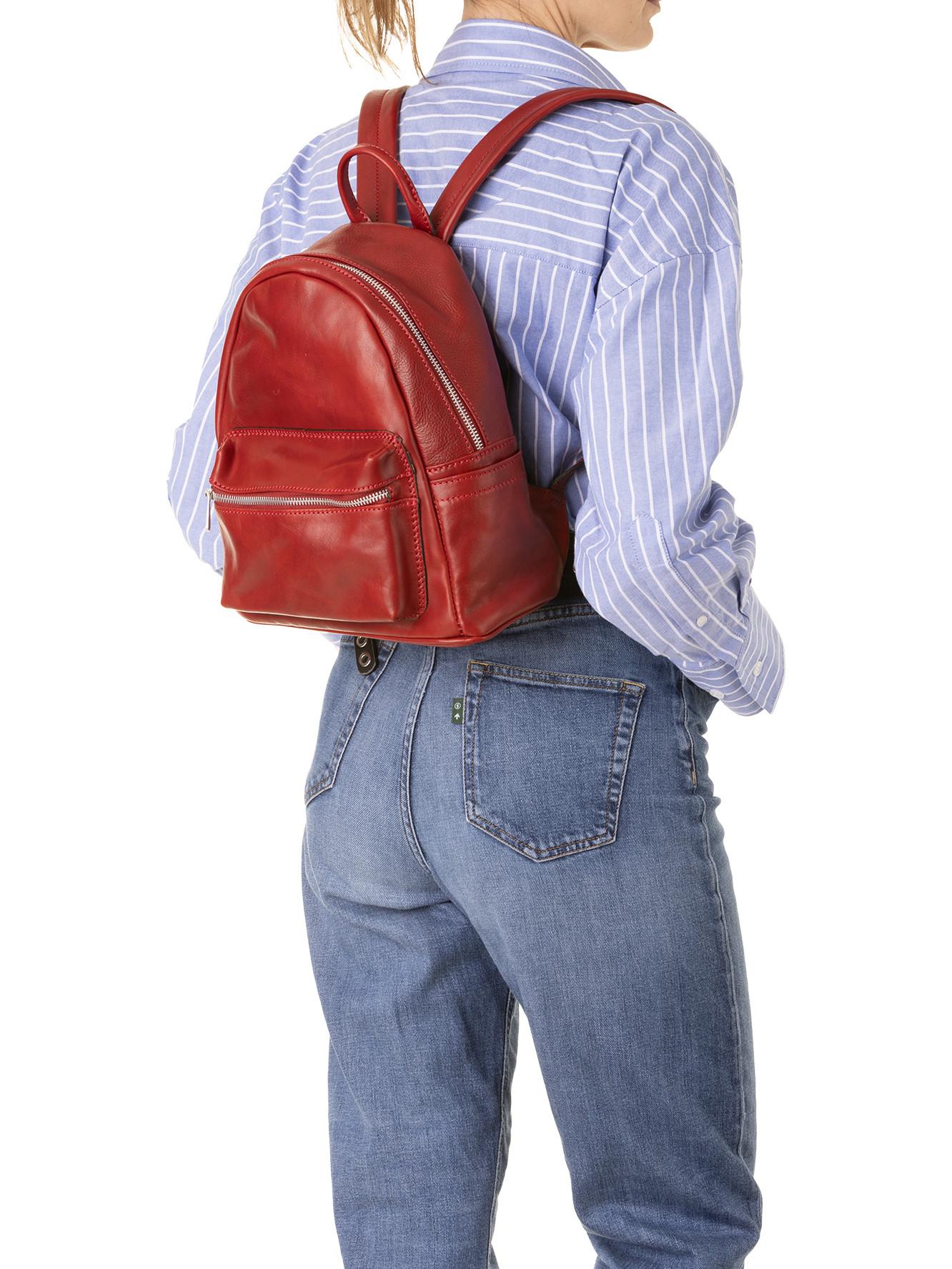 Viola Castellani Zaino unisex in pelle  