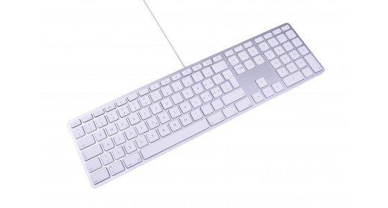 Image of LMP 17200 Tastatur USB Schweiz Aluminium
