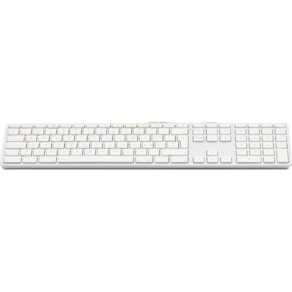 LMP  Tastatur KB-1243 Silber, CH-Layout mit Ziffernblock 