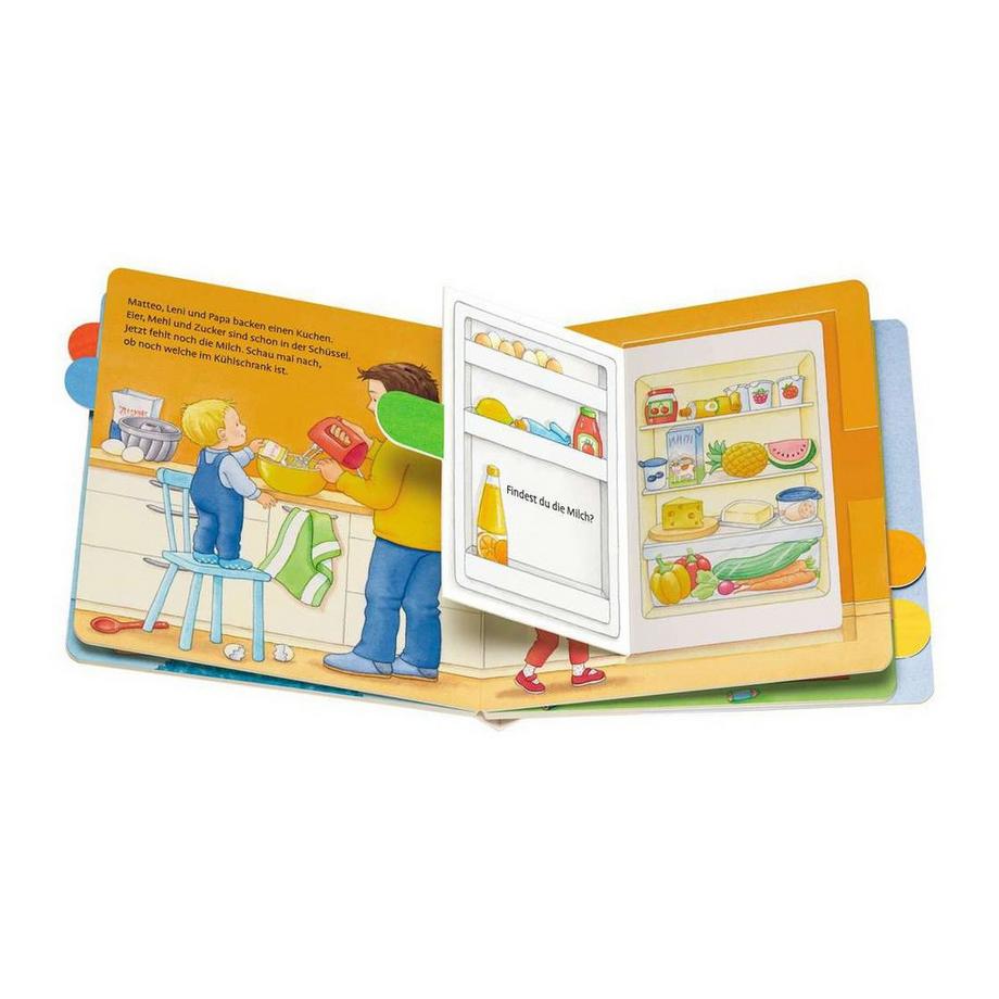 ministeps: Mach auf! Schau rein! Bei mir zu Hause Tünner, Klara; Dal Lago, Gabriele (Illustrationen) Couverture rigide 