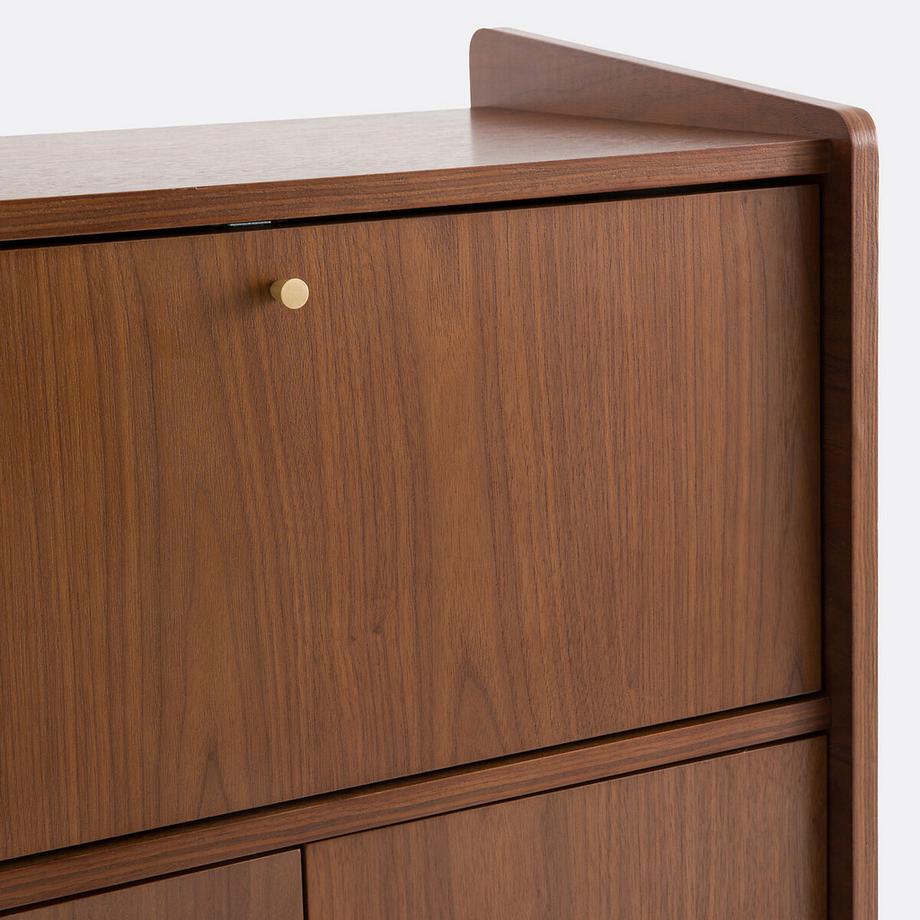 La Redoute Intérieurs Vintage-Barmöbel Ronda mit 3 Türen  