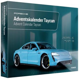 FRANZIS Modellfahrzeug Adventskalender Porsche Taycan  
