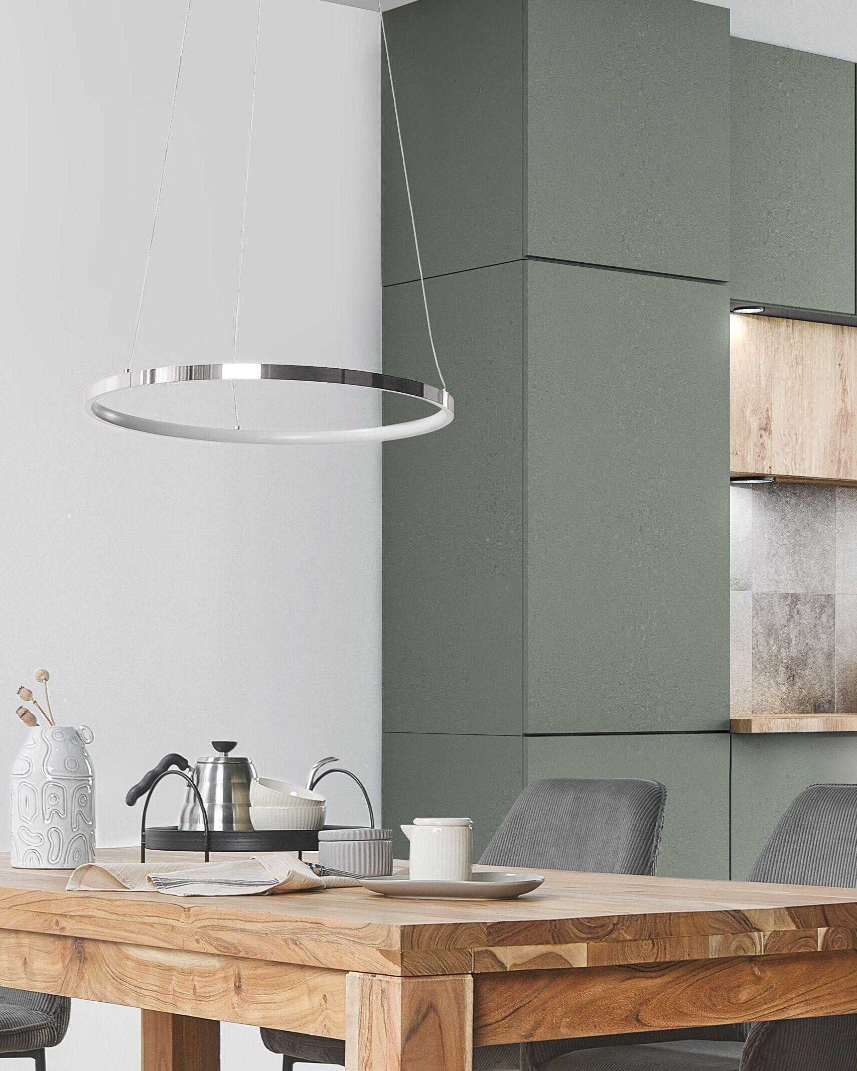 Beliani Lampe suspension en Aluminium Moderne JORDAN  