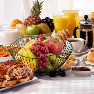 Northio Coupe à fruits en métal  