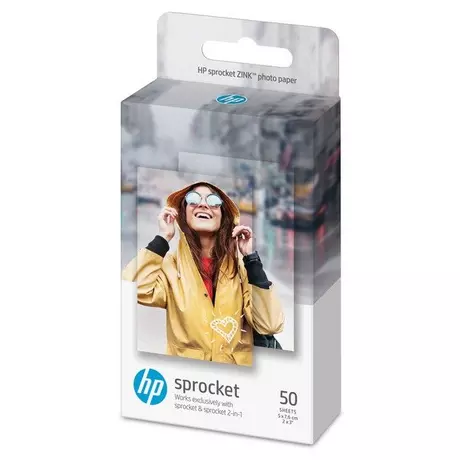 HP ZINK 5,8 x 8,7cm Photopaper 20 fuilles Papier photo – acheter