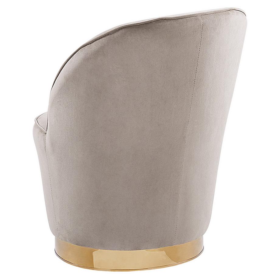 Beliani Sessel aus Samtstoff  ALBY  