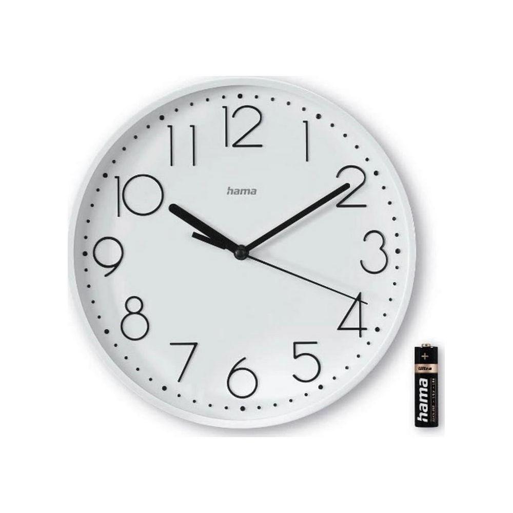 hama HAMA Montre Murale Salina Blanc  