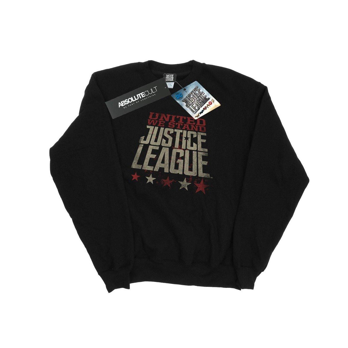 Image of Justice League Movie United We Stand Sweatshirt Damen Schwarz XXL
