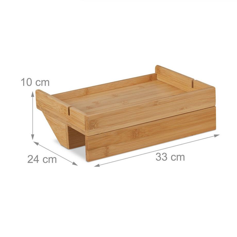B2X  Plateau de lit en bambou compressible 
