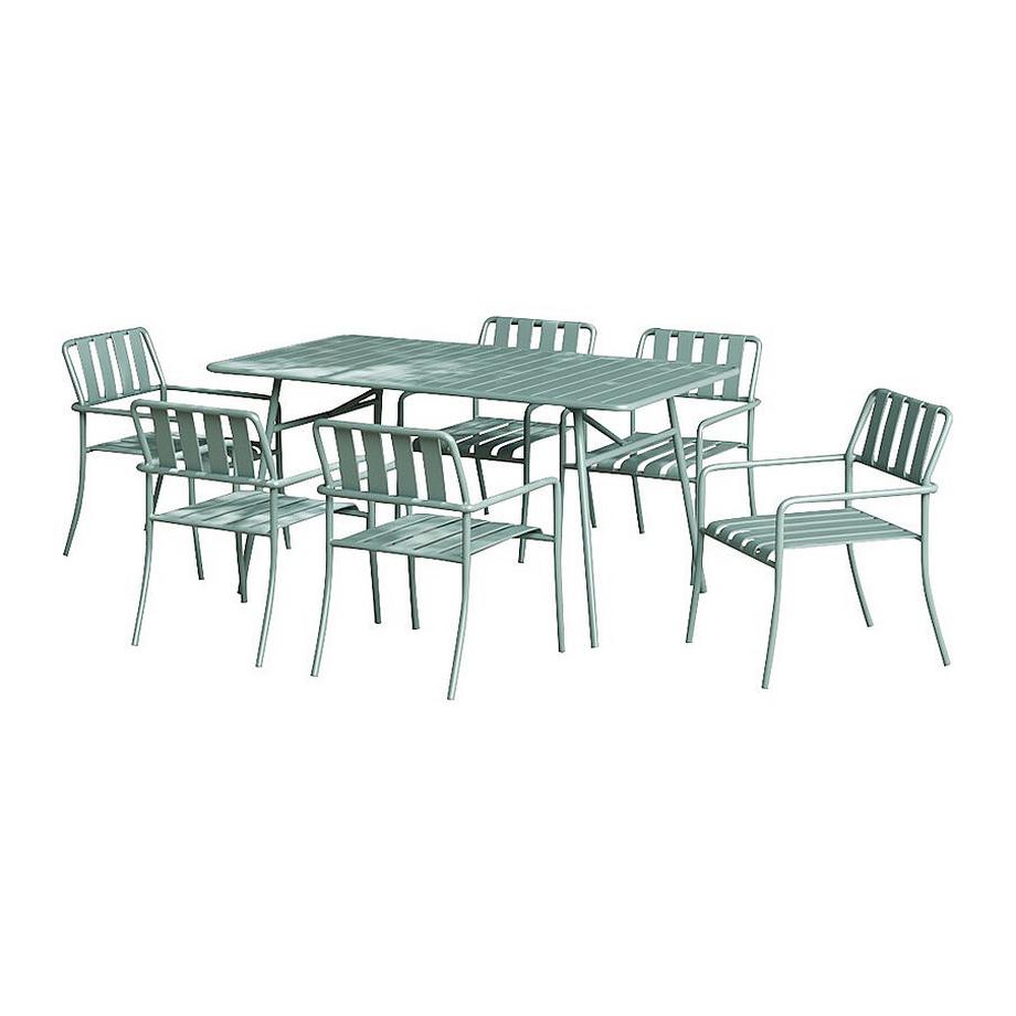 Gartenessgruppe im Set BIRMOS