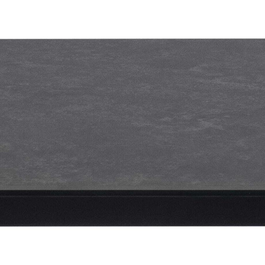 mutoni Tavolo da pranzo Bronte in vetro nero 200  
