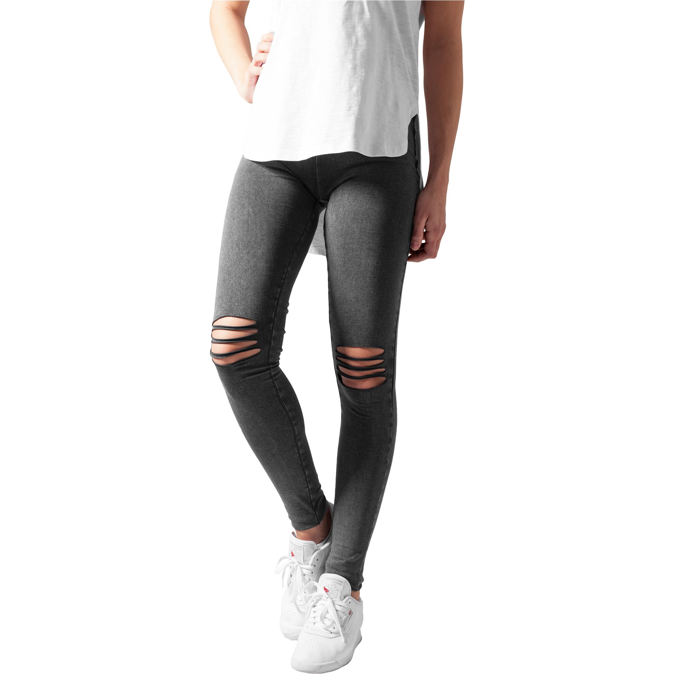 Image of Urban Classic Abgeschnittene Knie-leggings Für Frauen Unisex M
