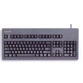 Cherry  G80-3000 Blaue SWITCH Kabelgebundene Tastatur, Schwarz, USBPS2 (QWERTZ - DE) 