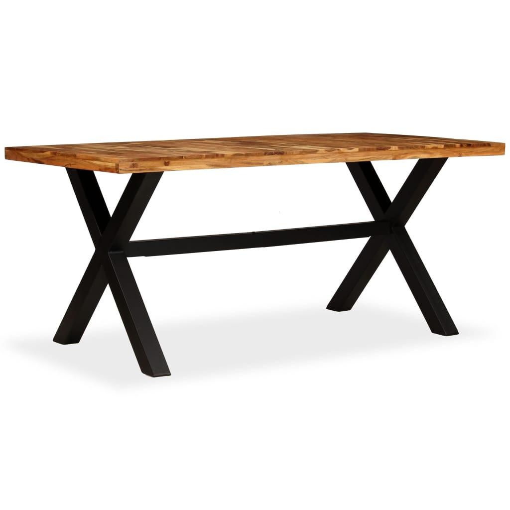 VidaXL Table à manger bois  