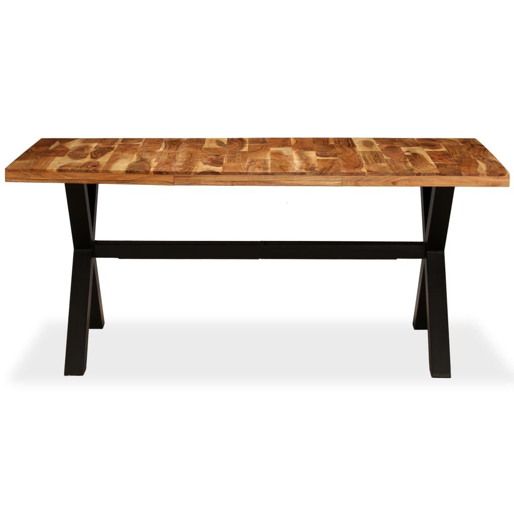 VidaXL Table à manger bois  