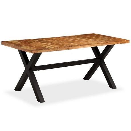 VidaXL Table à manger bois  