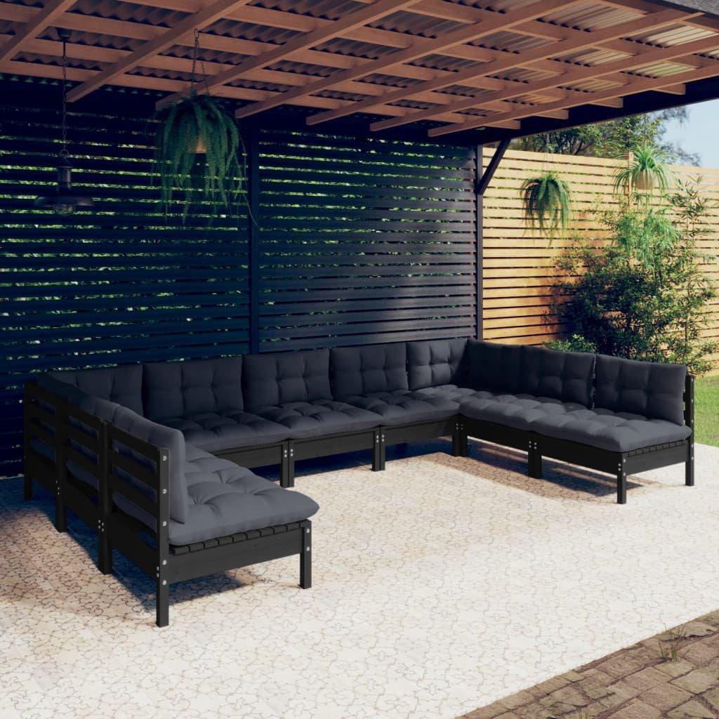 VidaXL Garten-lounge-set kiefernholz  