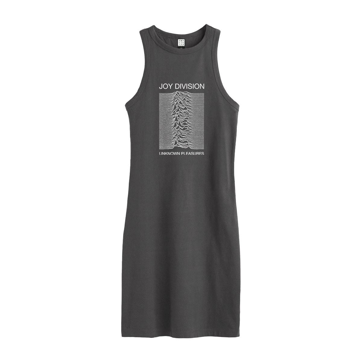 Image of Unknown Pleasures Kleid Ärmellos Damen Charcoal Black L